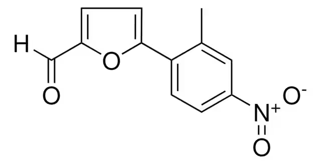5-(2-Methyl-4-nitrophenyl)furan-2-carbaldehyde structure, CAS 329222-70-0