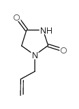 1-Allylhydantoin structure, CAS 3366-93-6