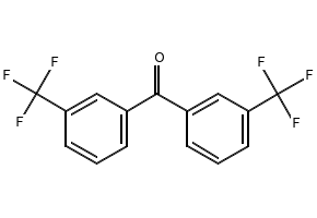 3,3'-Bis(trifluoromethyl)benzophenone structure, CAS 1868-00-4