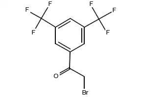 3',5'-Bis(trifluoromethyl)-2-bromoacetophenone structure, CAS 131805-94-2