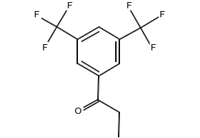 3',5'-Bis(trifluoromethyl)propiophenone structure, CAS 85068-34-4