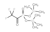 Bis(trimethylsilyl)trifluoroacetylphosphonate structure, CAS 41898-99-1