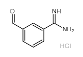 3-Formylbenzamidinehydrochloride structure, CAS 57081-01-3