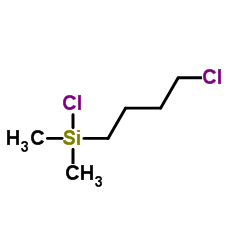 4-Chlorobutyldimethylchlorosilane structure, CAS 18145-84-1