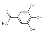 3,4,5-Trihydroxybenzamidehydrate structure, CAS 618-73-5