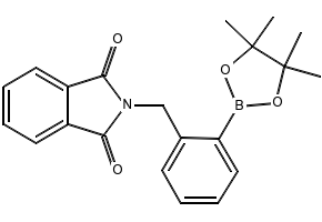 (2-Phtalimidomethylphenyl)boronicacid,pinacolester structure, CAS 380430-66-0