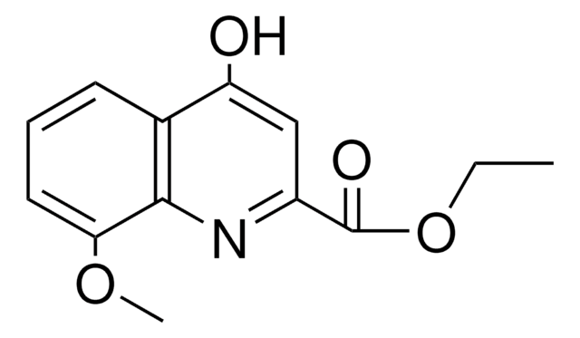 Ethyl4-hydroxy-8-methoxyquinaldate structure, CAS 55895-59-5