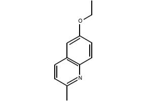 2-Methyl-6-ethoxyquinoline structure, CAS 6628-28-0