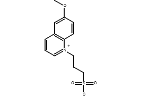 3-(6-Methoxyquinoline)-propanesulfonate structure, CAS 83907-40-8