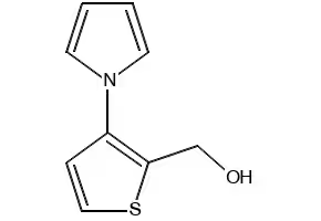 3-(Pyrrol-1-yl)Thiophene-2-Methanol structure, CAS 107073-27-8