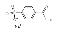 4-Acetylbenzenesulfonicacidsodiumsalt structure, CAS 61827-67-6
