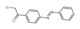 4-Phenylazophenacylbromide structure, CAS 62625-24-5