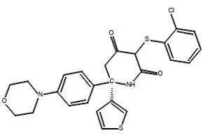 4-[(4-Chlorophenyl)Thio]Thiophene-3-CarboxylicAcid structure, CAS 149609-86-9