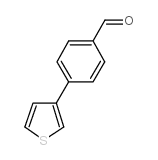 4-(3-Thienyl)benzaldehyde structure, CAS 157730-74-0
