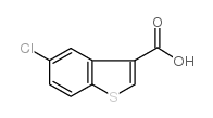 5-Chlro-Benzo[B]Thiophene-3-CarboxylicAcid structure, CAS 16361-24-3