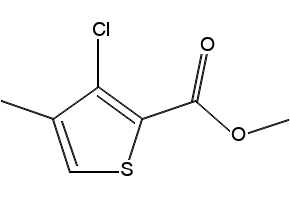Methyl3-Chloro-4-Methylthiophene-2-Carboxylate structure, CAS 175137-11-8