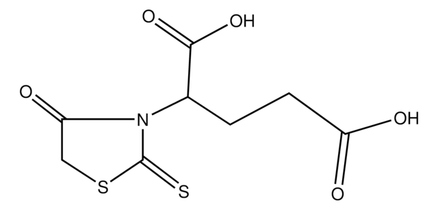 4-(4-Oxo-2-thioxothiazolidin-3-yl)butanoicacid structure, CAS 18623-60-4