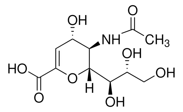 1,3-Dehydro-2-deoxy-N-acetylneuraminicacid structure, CAS 24967-27-9