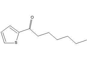 2-(N-Heptanoyl)Thiophene structure, CAS 30711-40-1