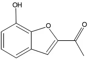2-Acetyl-7-hydroxybenzofuran structure, CAS 40020-87-9