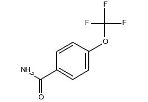 4-(Trifluoromethoxy)benzamide structure, CAS 456-71-3
