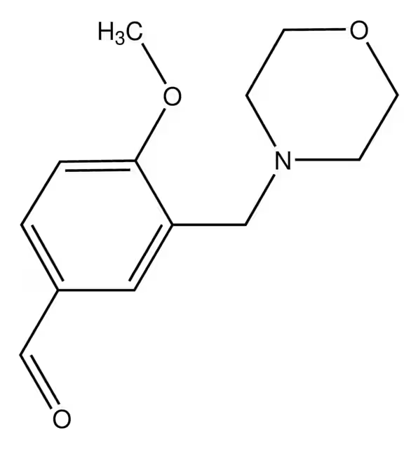 3-(Morpholinomethyl)benzaldehyde structure, CAS 446866-83-7