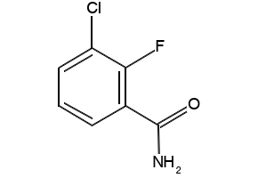 3-Chloro-2-fluorobenzamide structure, CAS 104326-94-5