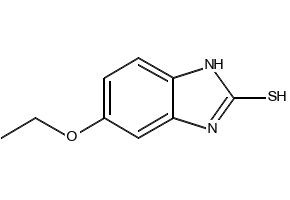 5-Ethoxy-2-Mercaptobenzimidazole structure, CAS 55489-15-1
