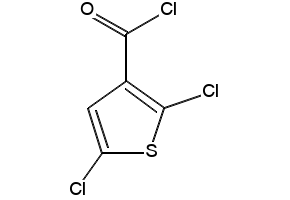 2,5-Dichlorothiophene-3-CarbonylChloride structure, CAS 57248-14-3