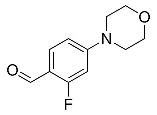 3-Fluoro-2-(n-morpholino)-benzaldehyde structure, CAS 736991-35-8