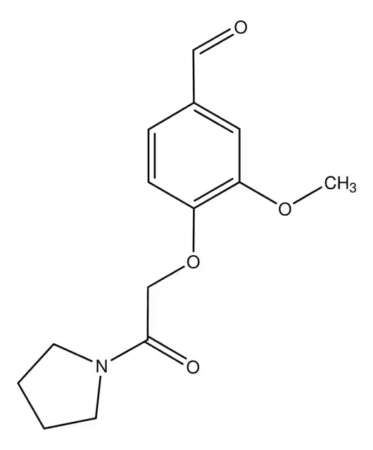 3-(2-Morpholin-4-ylethoxy)benzaldehyde structure, CAS 81068-26-0