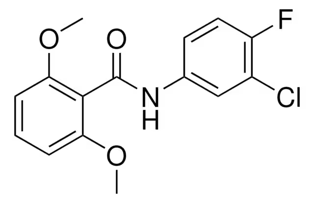 3-Chloro-2,6-dimethoxybenzamide structure, CAS 90346-64-8