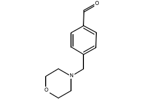 4-(Morpholinomethyl)benzaldehyde structure, CAS 82413-63-6