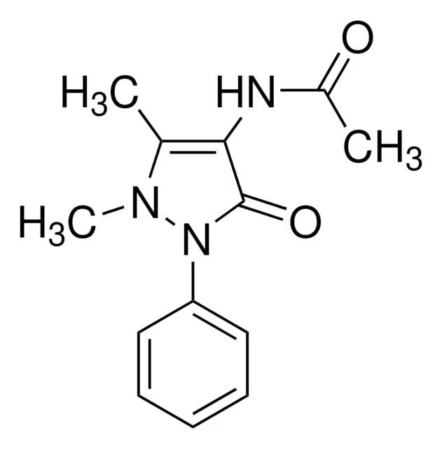 4-Acetamidoantipyrine structure, CAS 83-15-8