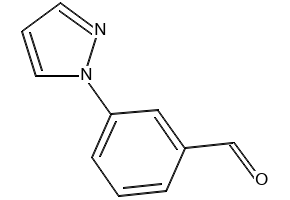 3-(1H-Pyrazol-1-yl)benzaldehyde structure, CAS 852227-92-0