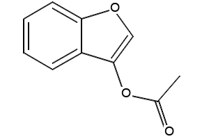 3-Acetoxybenzofuran structure, CAS 93680-80-9