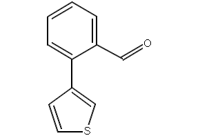 2-Thiophen-3-yl-benzaldehyde structure, CAS 99902-03-1