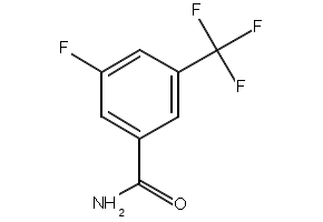 3-Fluoro-5-(trifluoromethyl)benzamide structure, CAS 207986-20-7