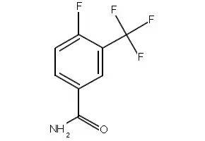 4-Fluoro-3-(trifluoromethyl)benzamide structure, CAS 67515-57-5