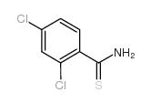 2,4-Dichloro-thiobenzamide structure, CAS 2775-38-4
