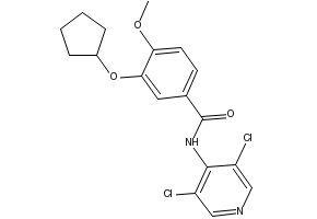 3-(Cyclopentyloxy)-4-methoxybenzamide structure, CAS 158429-58-4