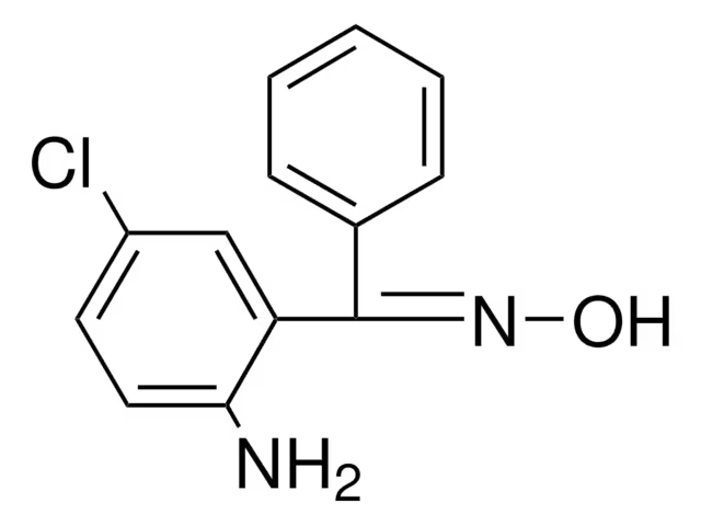 2-Amino-5-chlorobenzophenoneoxime structure, CAS 18097-52-4