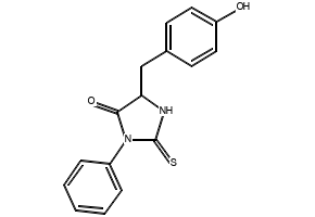 PTH-tyrosine structure, CAS 4332-95-0