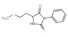 PTH-Methionine structure, CAS 4370-90-5