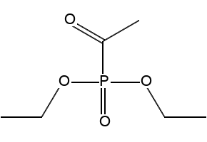 Acetylphosphonicaciddiethylester structure, CAS 919-19-7