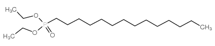 Diethyl1-tetradecanephosphonate structure, CAS 5191-09-3
