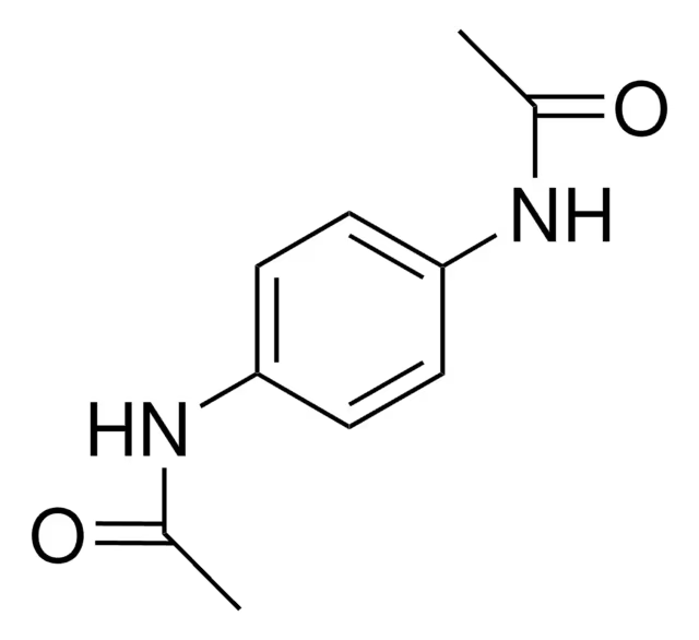 N,N'-P-Phenylenebisacetamide structure, CAS 140-50-1