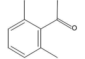 2,6-Dimethylacetophenone structure, CAS 2142-76-9