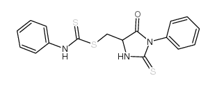 PTH-(S-Phenylthiocarbamyl)cysteine structure, CAS 4094-50-2