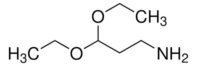 1-Amino-3,3-diethoxypropane structure, CAS 41365-75-7
